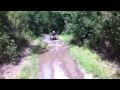 Quad 125 grizzly dans la boue