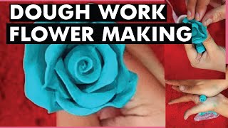 How To Make Blue Rose Flower Flower Making