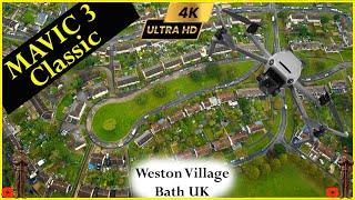 Mavic 3 Clic Over Weston Village, Bath Uk.