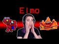I TICKLE crewmates to DEATH as ELMO [Among Us]