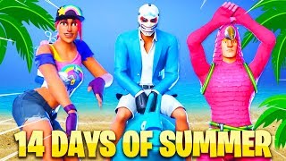 New All 14 Days Of Summer Rewards Leaked Gameplay Fortnite All Rewards Leaked