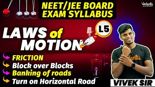 Laws Of Motion L5 Complete Friction Banking Of Road Vivek Sir Neetjee Vedantu Neet Tamil
