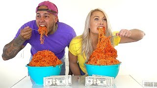 EXTREME SPICY NOODLE CHALLENGE!!! $1,000 CASH BET!!! **HOTTEST NOODLES IN THE WORLD!!!!** EXTREME SPICY NOODLE CHALLENGE!!! $1,000 CASH BET!!! **HOTTEST NOODLES IN THE WORLD!!!!**