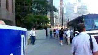 Post Ron Paul Chicago Rally BIG Sign Walk Part 1