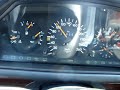 Mercedes-Benz W124 E280 Acceleration 0-160 km/h Kickdown