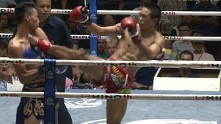 Muay Thai Fight - Yodpanomrung vs Litteweda - New Lumpini Stadium, Bangkok, 5th June 2015