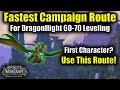 The Fastest 60-70 Campaign Leveling Route in Dragonflight