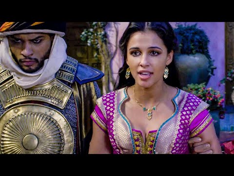 Naomi Scott sings Speechless Scene - ALADDIN (2019) Movie Clip