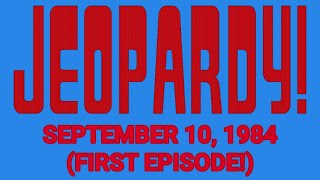 Jeopardy - September 10, 1984 No Report Or Spam This Video Is For Alex Trebek