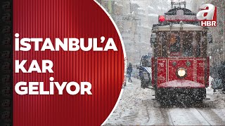 Meteoroloji uyardı: İstanbul'a kar geliyor! Kar yağma olasılığı yüzde 85 | A Hab