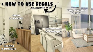 My Favorite Realistic Decal Codes How To Use Them Roblox Bloxburg