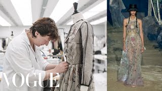 Play this video How a Dior Dress Is Made, From Sketches to the Runway  Sketch to Dress  Vogue