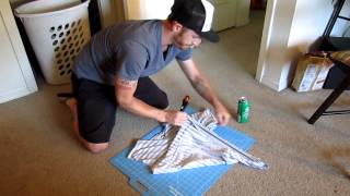 How to turn a tshirt into a tank top like a pro with Lamar Maughan