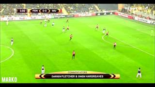 Moussa Sow Amazing Bicycle Goal  Fenerbahce vs Manchester United
