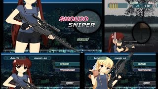 Shoujo Sniper - anime shooter --- GAMEPLAY ANDROID - FaceCAM