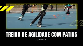 Treino de agilidade com patins - Semana 04 - #FiqueEmCasa e Treine #Comigo