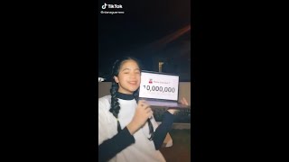 Niana Guerrero Tiktok Celebrating 10M in Youtube