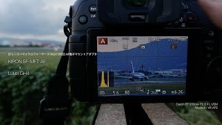 Kipon Ef-Mftアダプタで人柱になるAfが利くウワサのマウントアダプタをGh4で試す