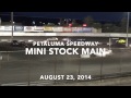 Mini Stock Main 8-23-14 Petaluma Speedway