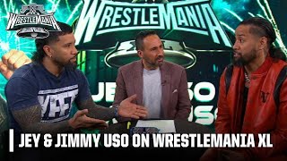 BROTHER VS. BROTHER 💥 Jey & Jimmy Uso smack talk ahead of WrestleMania XL match 