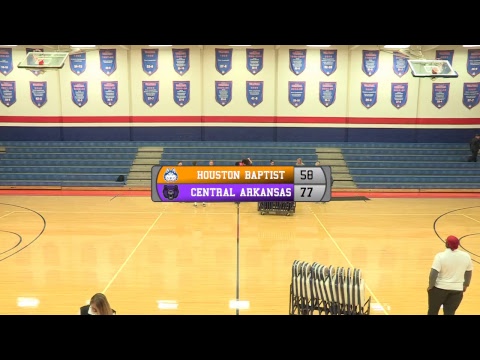 HBU Women’s Basketball vs Central Arkansas