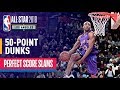 ALL 50-Point Dunks In NBA Slam Dunk Contest History