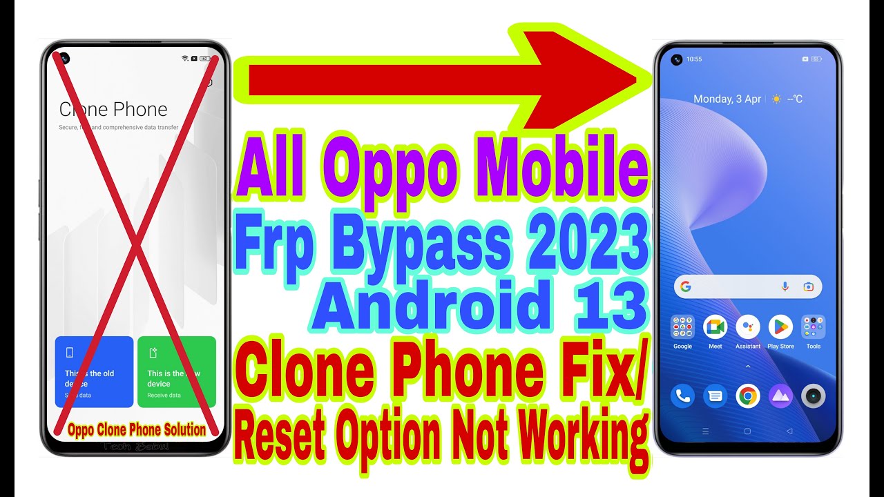 All Oppo Android 13 Frp Bypass | Clone Phone Fix/Reset All Oppo Android 13 Frp Bypass | Clone Phone Fix/Reset