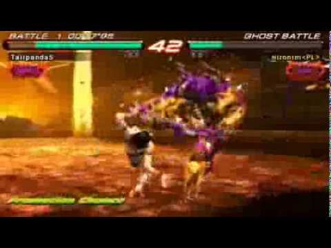 Tekken 6 PSP : Zafina with Zero loss ranking up to "Tekken God"