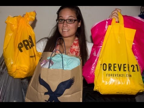 Back To School Haul!! American Eagle, Charlotte Russe, Forever 21 ...