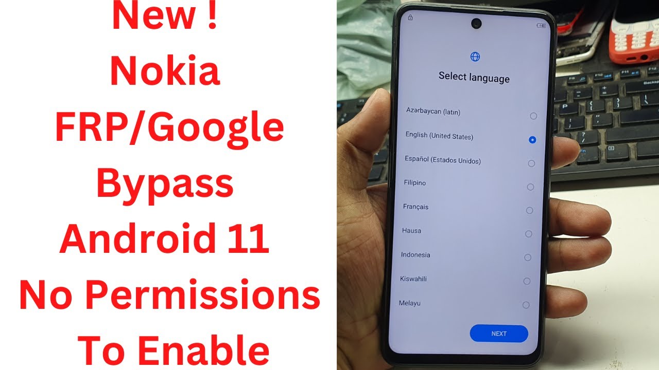 New ! Nokia FRP/Google Bypass Android 11 No Permissions New ! Nokia FRP/Google Bypass Android 11 No Permissions
