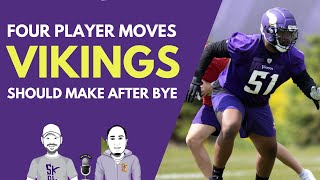 4 Player Moves the Vikings Should Make After the Bye