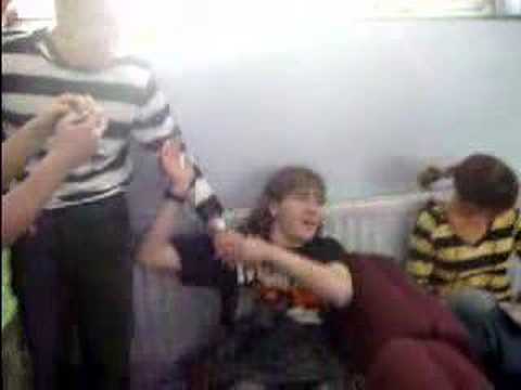 Carl gets tied to a chair in carl today show planking. Carl gets tied to a chair in
