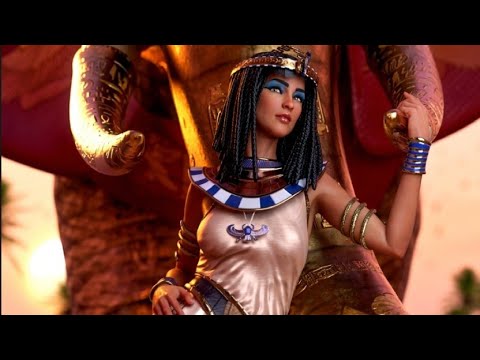 Декольте Эммы Бут – Боги Египта 2023
