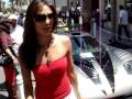 Katie Cleary with the Mosler MT900 GTR XX Twin Turbo "Land Shark"