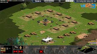 AoE 22 Random VaneLove, Xi Măng vs Tý, Tiểu Màn Thầu ngày 4-11-2017