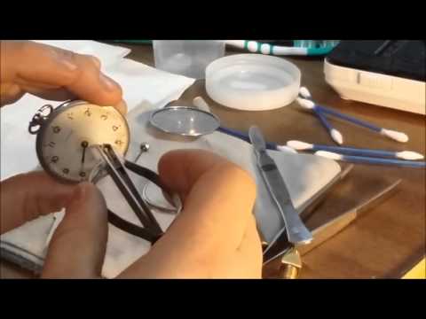 Чистка и смазка наручных часов своими руками 87