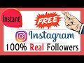 JINSI YA KUPATA 10K FREE FOLLOWERS ON INSTAGRAM I Free Instagram Followers: