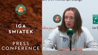 Iga Swiatek Conference after Round 2 | Roland-Garros 2022