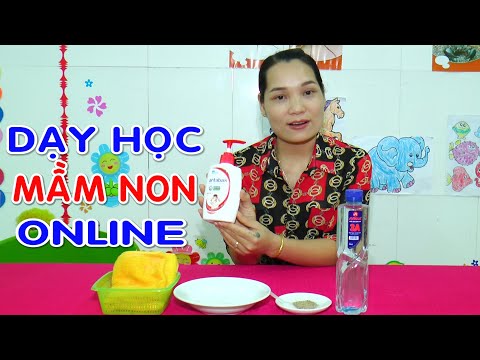 Dạy học online cho trẻ mầm non - Tác dụng của việc rửa tay bằng xà phòng