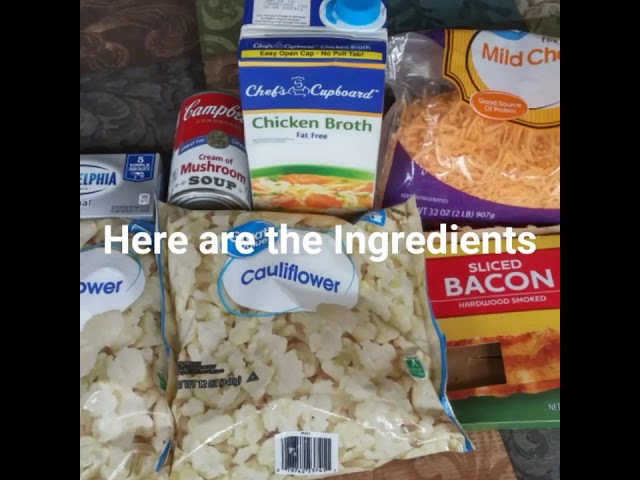 Keto Cauliflower Soup