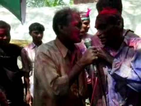 Dhora gaon ki holi with mantri ji 2013