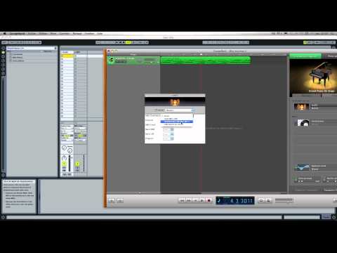 Garageband: export midi vers Ableton Live