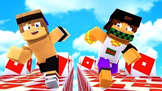 CORSA dei LUCKYBLOCK DI ROBLOX! - Minecraft ITA