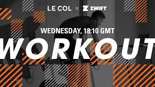 Livestream Le Col Workout Sessions On Zwift With Chris Opie - Hot And Cold. On And Off