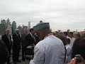 People Sing "America" on Brooklyn Heights Promenade, Sept. 11, 2011.