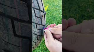 The Effect Of Tire Repair Is Immediate  #Puncturerepair #Tirerepair