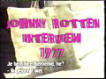 SEX PISTOLS - JOHNNY ROTTEN INTERVIEW 1977