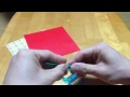 母の日に折り紙のカーネーション Origami Carnation