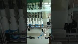 Llenadora de cloro y productos líquidos corrosivos.