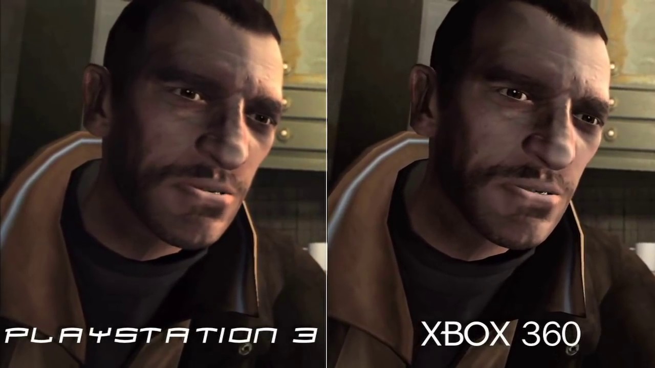 Gta4 Graphics Comparison Xbox 360 Vs. Ps3